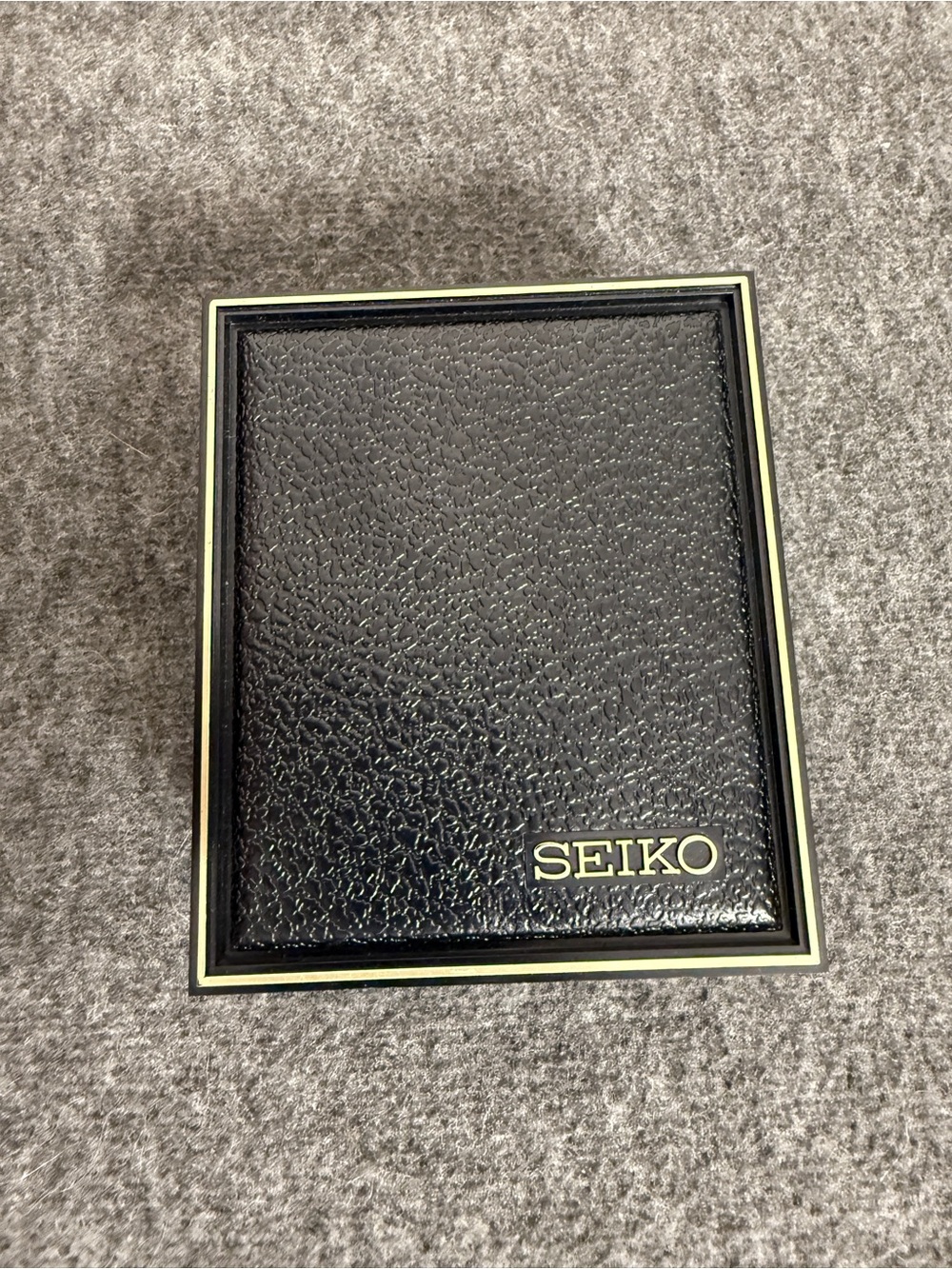 Seiko Two-Tone Silver and Gold Rectangular Dress Watch - Picture 8 of 9